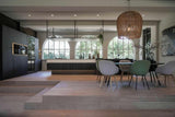 Moderne Keuken met Marmerlook Accenten-Mereno-Moderne Keuken met Marmerlook | Elegantie en Functionaliteit in de Keu-OBLY