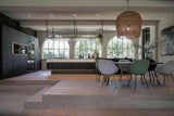 Moderne Keuken met Marmerlook Accenten-OBLY-Moderne Keuken met Marmerlook | Elegantie en Functionaliteit in de Keu-OBLY