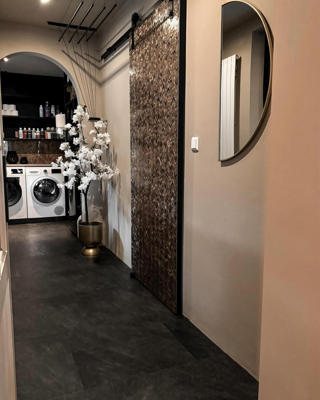 Moderne Vloertransformatie SPC-BVD-Vloeren-modern interieur,Onyx Stone,SPC vloer,tegelvloer,Vloeren,vloerverwarming,waterbestendig-Moderne Vloertransformatie SPC-OBLY
