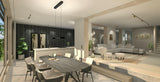 Moderne aanbouw aan bestaande woning-Toine Pennings-Aanbouw,Eetkamer,Renovatie,Slaapkamer,Woonkamer-OBLY