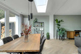 Moderne aanbouw met stucwerk en hout-lab-R architectenbureau-Aanbouw-Moderne aanbouw met stucwerk en hout-OBLY