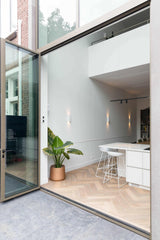 Moderne renovatie met hoogteaccenten-FOAM Architecten-woonkamer-Moderne renovatie met hoogteaccenten-OBLY