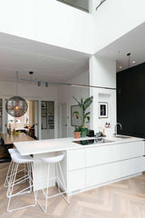 Moderne renovatie met hoogteaccenten-FOAM Architecten-woonkamer-Moderne renovatie met hoogteaccenten-OBLY
