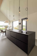 Moderne schuurwoning-BLIZ InteriorDesign-Woonkamer-Strak & Warm Interieur voor een Schuurwoning-OBLY