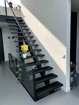 Moderne schuurwoning-BLIZ InteriorDesign-Woonkamer-Strak & Warm Interieur voor een Schuurwoning-OBLY