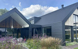 Moderne schuurwoning-BLIZ InteriorDesign-Woonkamer-Strak & Warm Interieur voor een Schuurwoning-OBLY