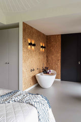 Moderne schuurwoning-BLIZ InteriorDesign-Woonkamer-Strak & Warm Interieur voor een Schuurwoning-OBLY