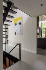 Moderne schuurwoning-BLIZ InteriorDesign-Woonkamer-Strak & Warm Interieur voor een Schuurwoning-OBLY