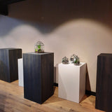 Moderne showroominrichting met presentatieblokken-Perfekt Interieur-display meubels,moderne showroom,presentatie tafels,presentatieblokken,retail interieur,showroom inrichting,showroom meubels,winkel inrichting-Showroominrichting met displayblokken-OBLY