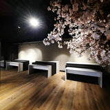 Moderne showroominrichting met presentatieblokken-Perfekt Interieur-display meubels,moderne showroom,presentatie tafels,presentatieblokken,retail interieur,showroom inrichting,showroom meubels,winkel inrichting-Showroominrichting met displayblokken-OBLY