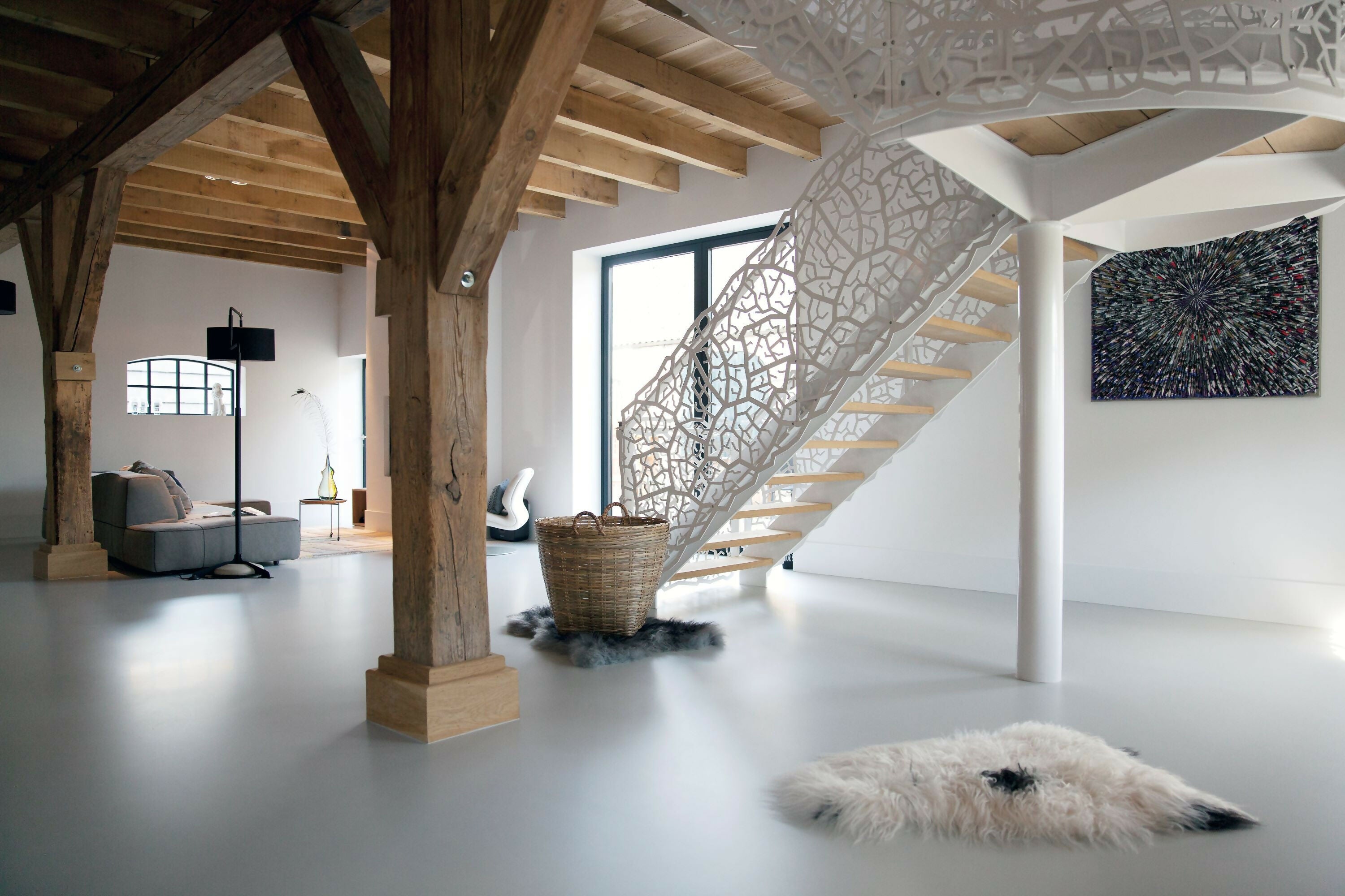 Monumentale hoeve in de Nederbetuwe | Culemborg-kap.studio-woonkamer-Dorpswoning verbouwing met maatwerk interieur-OBLY
