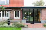 Mooi interieur met blauwe tinten-FOAM Architecten-lichte woonkamer interieur,moderne woning renovatie,moderne woonkamer,open woonkamer met keuken,Woonkamer,woonkamer met grote ramen-Mooi interieur met blauwe tinten-OBLY