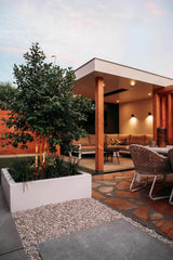 Natuurlijke elegantie ontmoet modern vakmanschap-Ruyg tuinen-Overkapping,Tuin-Natuurlijke elegantie ontmoet modern vakmanschap-OBLY