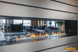 Open haard met kijk op woonkamer-Hooijer-bio ethanol haard,design haard woonkamer,doorkijkhaard,haard,lange haard interieur,moderne haard,woonkamer-Open haard met kijk op woonkamer-OBLY