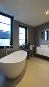 Prachtige gietvloer in nieuwbouw villa-Motion gietvloeren-Gietvloeren,Vloeren-Prachtige gietvloer in nieuwbouw villa-OBLY