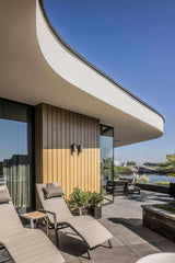 Prachtige moderne villa aan het water-Baas architecten-Exterieur-Prachtige moderne villa aan het water-OBLY