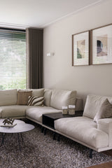 Rustig en verfijnd interieur met maatwerk en warme materialen-Angela Dam-compleet interieur,houtstructuren,kleur- en materiaaladvies,modern interieur,natureltinten,royale woning,totaalinterieur,verfijnd interieur,warme materialen,zwarte accenten-Rustig en verfijnd interieur met maatwerk-OBLY