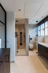Slaapkamer met badkamer en suite-Auk Interiors-Badkamer,badkamer en suite,Badkamer inspiratie,luxe badkamer,maatwerk badkamer,Slaapkamer,slaapkamer met badkamer-Slaapkamer met badkamer en suite | Luxe maatwerk-OBLY