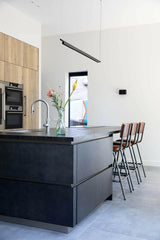 Splitlevel en uitbouw jaren ’30 huis-Architecten aan huis-keuken,renovering,woning-Souterrain verbouwen tot lichte leefruimte | Jaren ’30 huis Rotterdam-OBLY