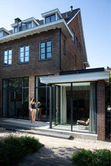 Splitlevel en uitbouw jaren ’30 huis-Architecten aan huis-keuken,renovering,woning-Souterrain verbouwen tot lichte leefruimte | Jaren ’30 huis Rotterdam-OBLY