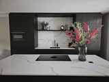 Strak Maatwerkinterieur met Marmeren Accenten-struijkinterieur-Keuken-Luxueus Maatwerkinterieur met Marmeren Accenten -OBLY