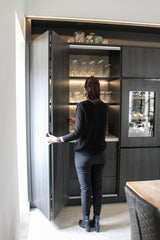 Totaalproject keukenontwerp-ELKE SPECK INTERIEURONTWERP-Boerderij,Keuken-Groots in alle opzichten, contrastrijk in materiaal, maar ingetogen en-OBLY