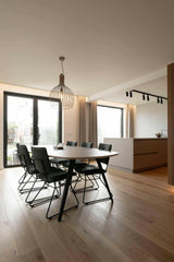 Totaalverbouwing met warm notenfineer-ELKE SPECK INTERIEURONTWERP-Keuken-Totaalverbouwing met warm notenfineer-OBLY