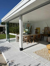 Tuinontwerp met aanbouw en veranda-Lifs Interior Design-Exterieur-Tuinontwerp met aanbouw en veranda -OBLY