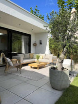 Tuinontwerp met aanbouw en veranda-Lifs Interior Design-Exterieur-Tuinontwerp met aanbouw en veranda -OBLY