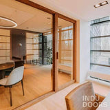 Uniek project in een kantoorpand-INDU DOORS-eikenhout,Entree,hal,kantoor,moderne afwerking,scheidingswand,trap-Uniek project in een kantoorpand-OBLY
