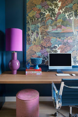 Unieke Identiteit met Kleur, Behang en Designverlichting-Wendy Verhaegh Interior Design-woonkamer-Stijlvol Interieurontwerp Familiehuis -OBLY