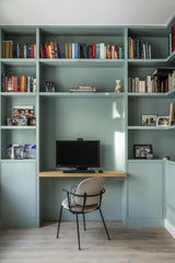 Van Functioneel tot Warm met Behang en Luxe Stoffen-Wendy Verhaegh Interior Design-woonkamer-Luxe Interieur Make-over met behang en luxe stoffen-OBLY