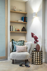 Van Functioneel tot Warm met Behang en Luxe Stoffen-Wendy Verhaegh Interior Design-woonkamer-Luxe Interieur Make-over met behang en luxe stoffen-OBLY