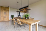 landelijke boerderijwoning-Brobbel Interieur-keuken,woonkamer-Stoer en landelijk interieur voor vrijstaande boerderij-OBLY