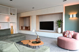 maatwerk interieur met wandkast en moderne leefkeuken-Studio Thirty Two-interieur-ontwerp,interieur-renovatie,maatwerk-interieur,maatwerk-kasten,maatwerk-wandkast,modern-interieur,moderne-keuken,open-leefruimte,woning-verbouwing,Woonkamer,woonkamer-ontwerp-OBLY