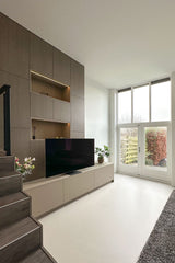 Split-level woning met maatwerk interieur