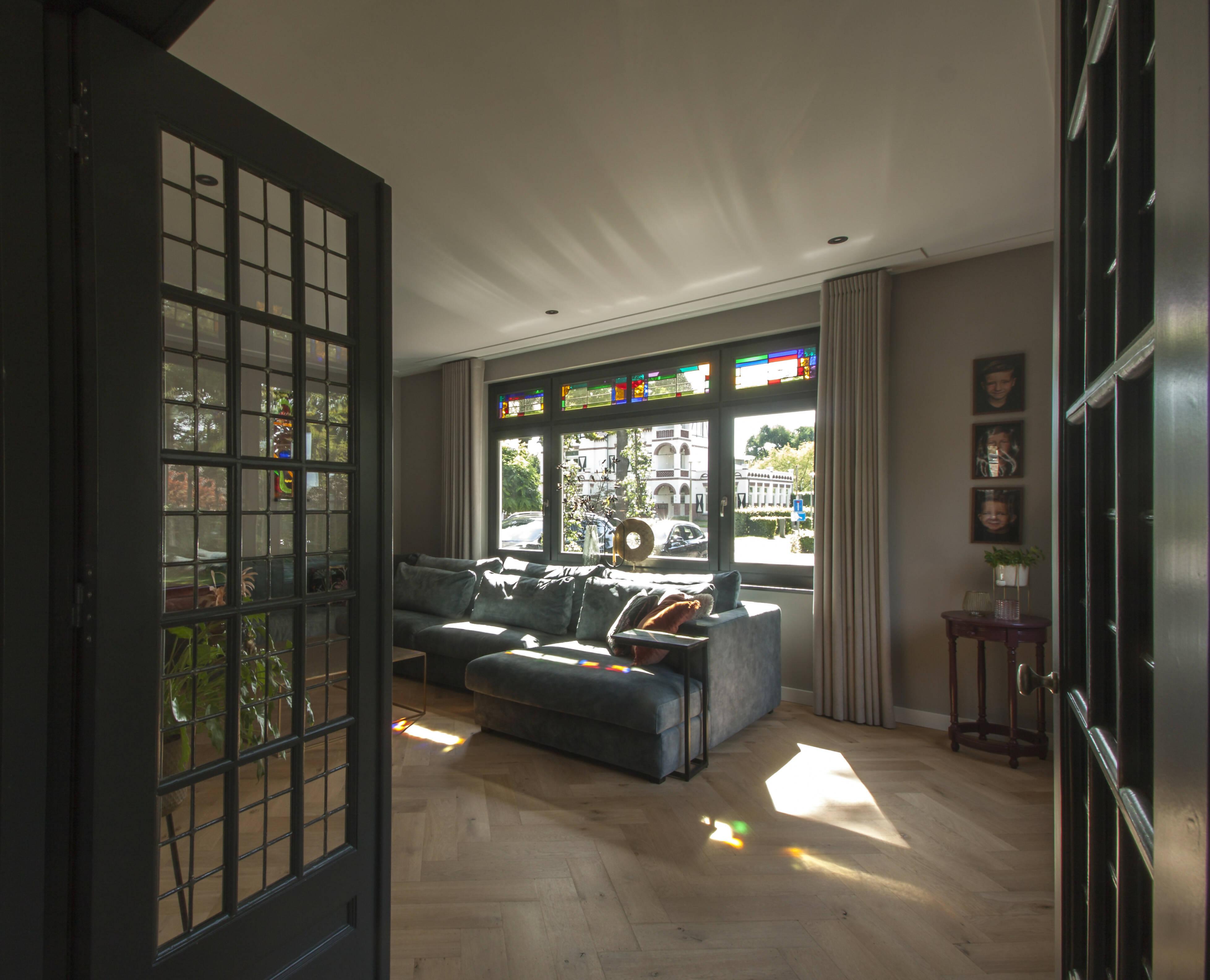 verbouwing klassieke woning-Spanjers Architect-renovatie,uitbouw,Woonkamer-verbouwing klassieke woning-OBLY