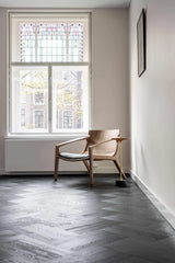 3 dubbele Zwart Eiken visgraatvloer-Vloerenhuis Amsterdam-Eetkamer-OBLY