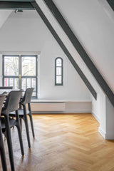 3 dubbele eiken visgraat naturel-Vloerenhuis Amsterdam-Eetkamer-3 dubbele Eiken visgraatvloer in naturel eiken-OBLY