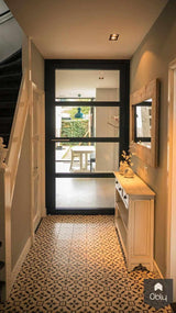 Aanbouw en renovatie 2-onder-1-kap woning-Van Os Architecten-alle,Keuken-OBLY