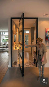 Aanbouw en renovatie 2-onder-1-kap woning-Van Os Architecten-alle,Keuken-OBLY