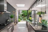 Aanbouw met vouwwanden-Goes serres-Aanbouw-Ruime aanbouw met vouwwanden-OBLY
