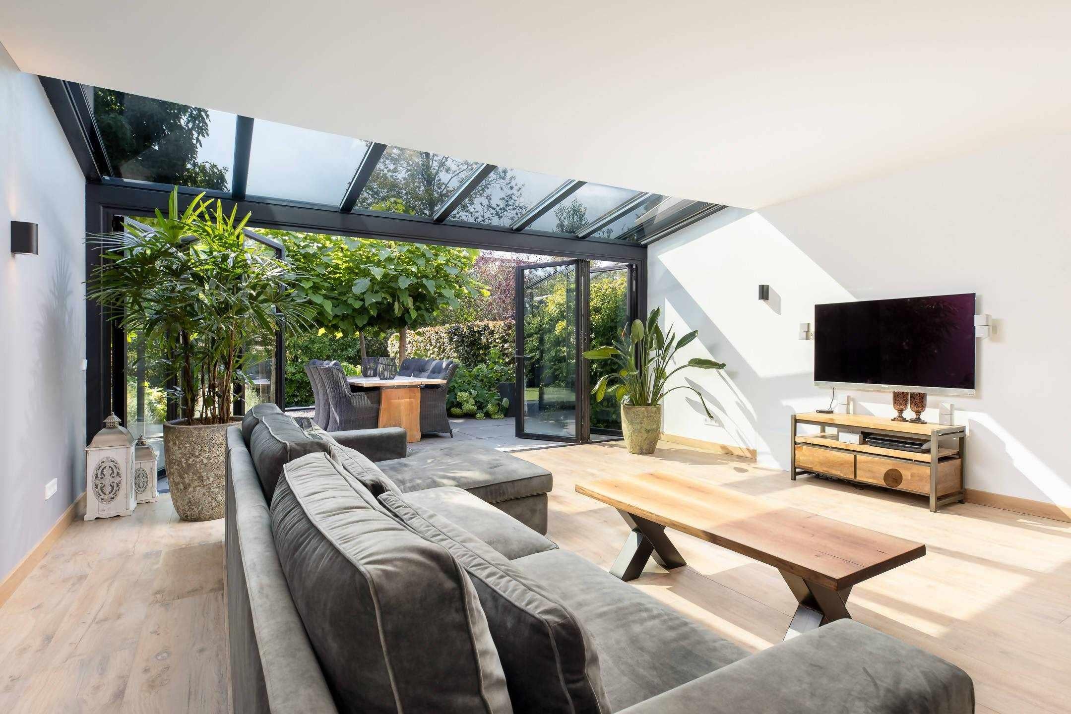 Aanbouw serre-Goes serres-Aanbouw,glazen serre,moderne serre,serre,serre aanbouw,serre met glasdak,serre woonkamer-Aanbouw serre-OBLY
