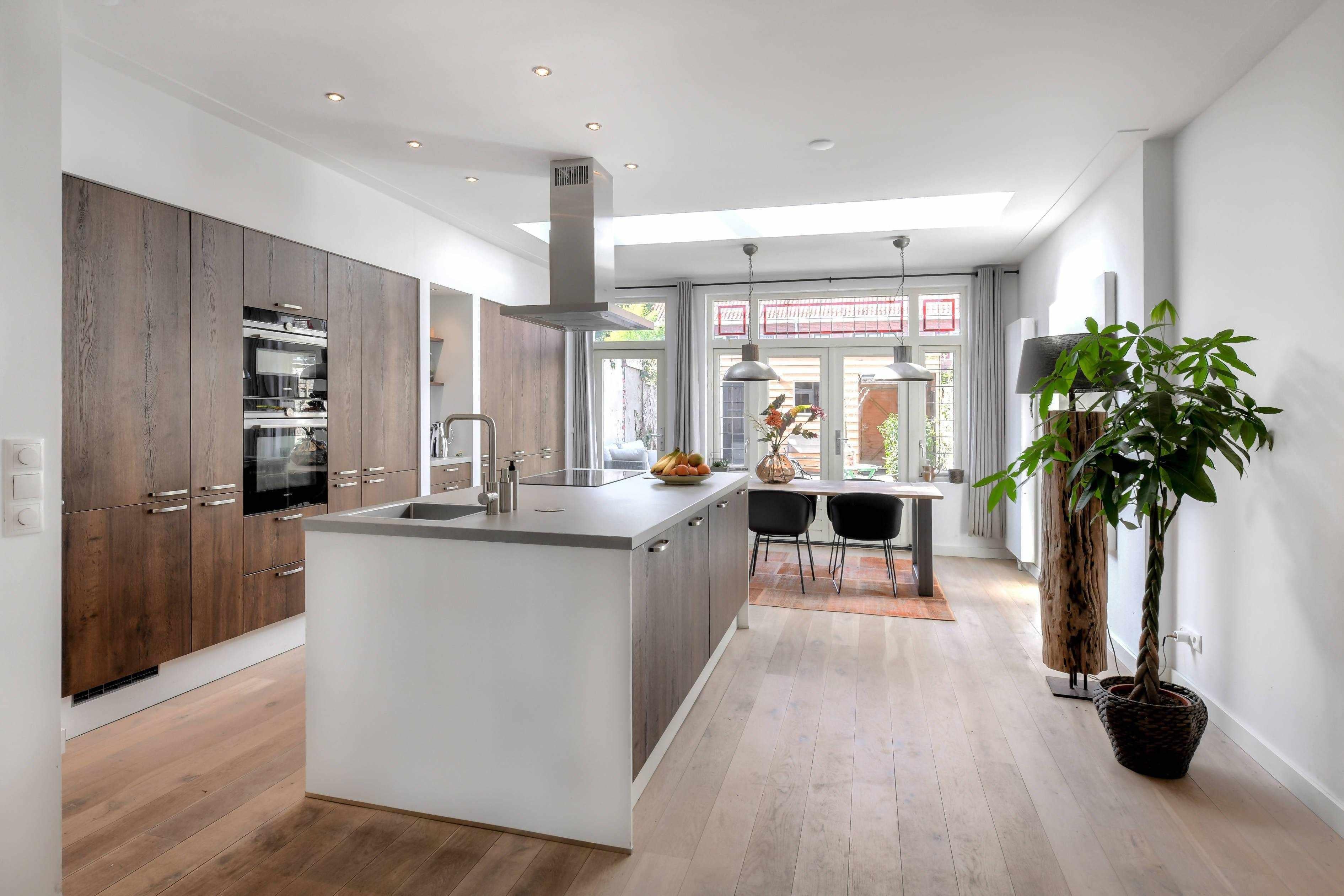 Aanbouw woonkeuken jaren '30 woning-lab-R architectenbureau-Aanbouw,keuken aanbouw,moderne aanbouw,open keuken aanbouw,woning aanbouw,woning uitbreiding-Aanbouw woonkeuken jaren '30 woning-OBLY