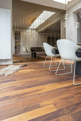 Amerikaans noten stroken tapis-Vloerenhuis Amsterdam-alle,Houten vloer,Parketvloer,woonkamer-Amerikaans noten stroken tapis vloer-OBLY