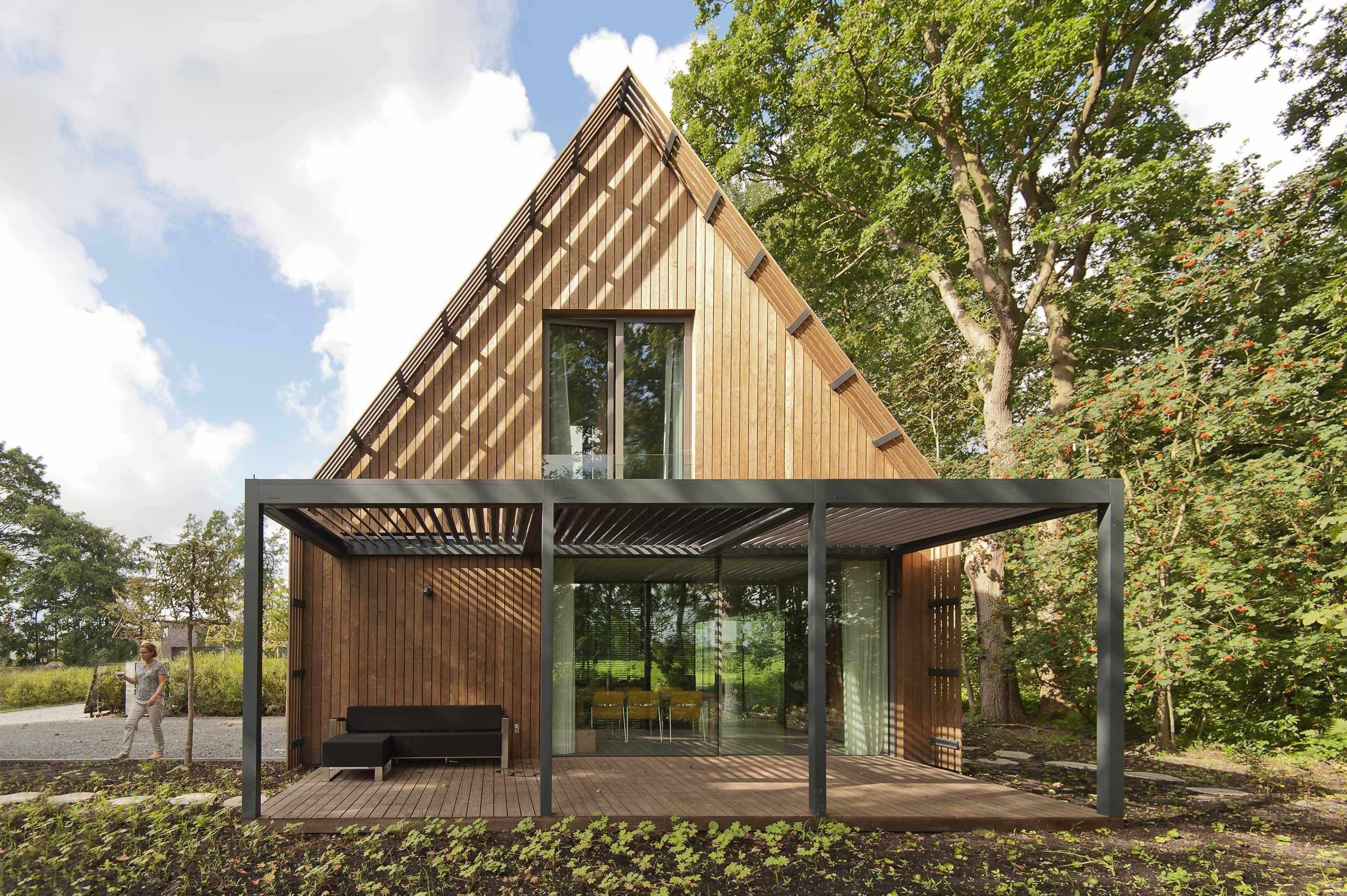 Architectuur bosvilla-Architect eigen huis-Keuken-OBLY