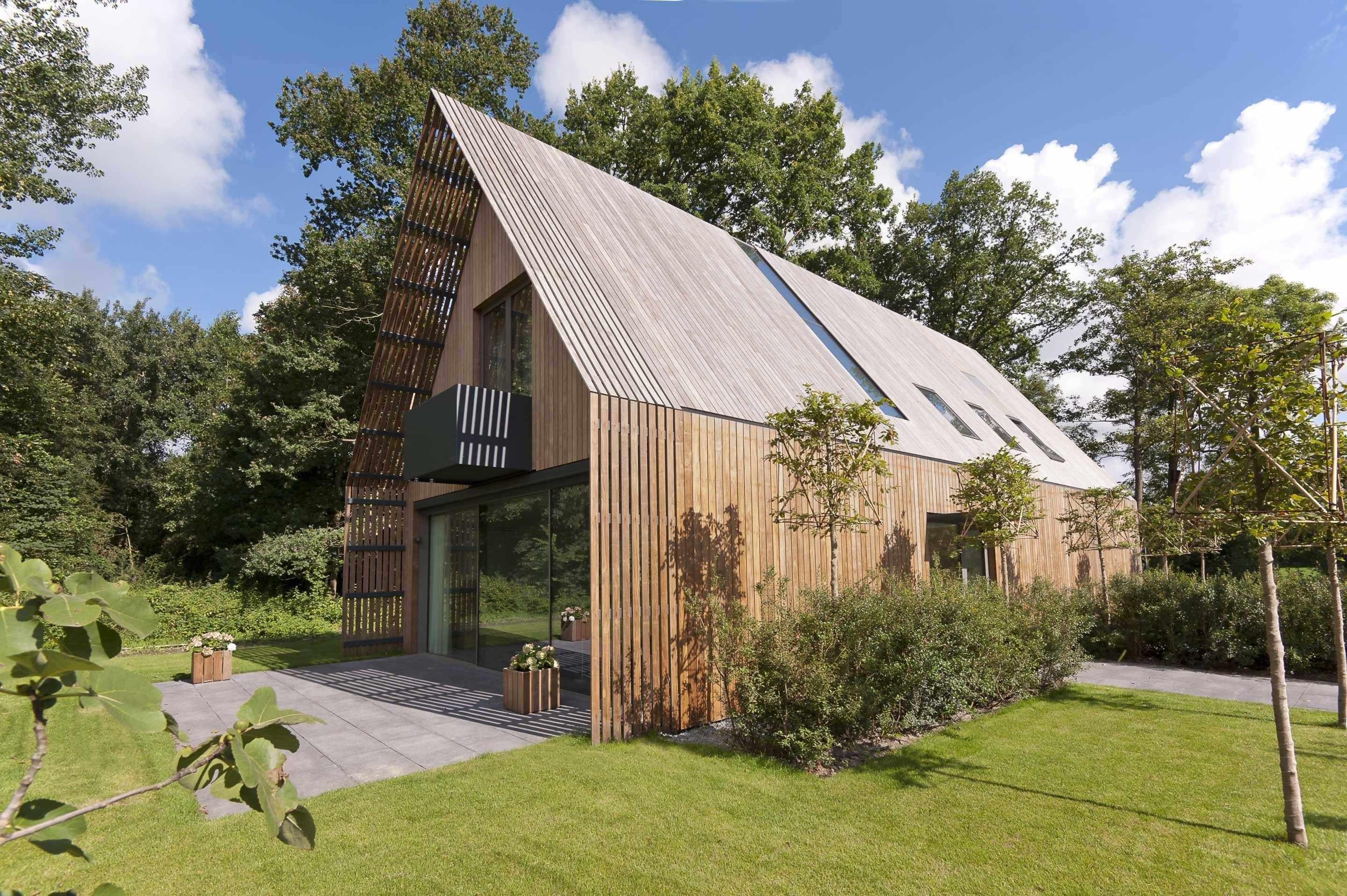 Architectuur bosvilla-Architect eigen huis-Keuken-OBLY