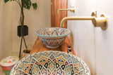 Badkamer Oosterse invloeden-Aangenaam Interieuradvies-Badkamer-Badkamer Oosterse invloeden-OBLY