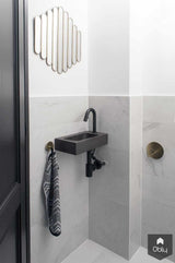 Badkamer grote marmeren wandtegels-Ijzersterk Interieurontwerp-alle,Badkamer-OBLY