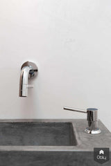 Badkamer met eikenhout en beton-Solidus Meubelen-alle,Badkamer-OBLY